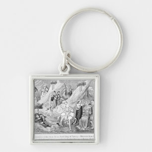 Coronation of the Great Khan Keychain