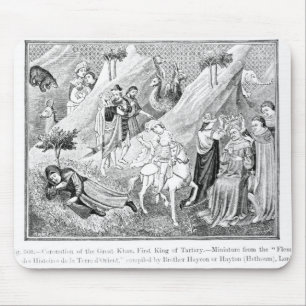 Coronation of the Great Khan Mouse Pad