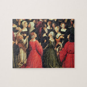Coronation of the Virgin, 1513 (oil on panel) (det Jigsaw Puzzle