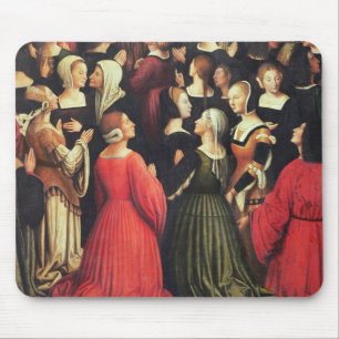 Coronation of the Virgin, 1513 (oil on panel) (det Mouse Pad