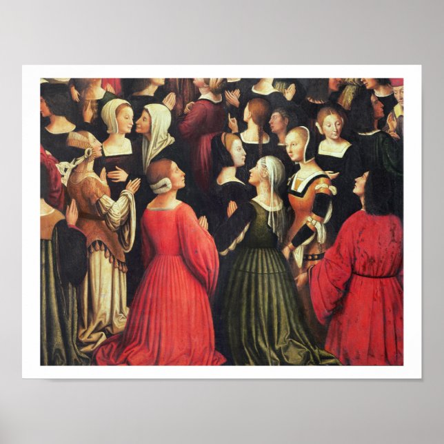 Coronation of the Virgin, 1513 (oil on panel) (det Poster (Front)