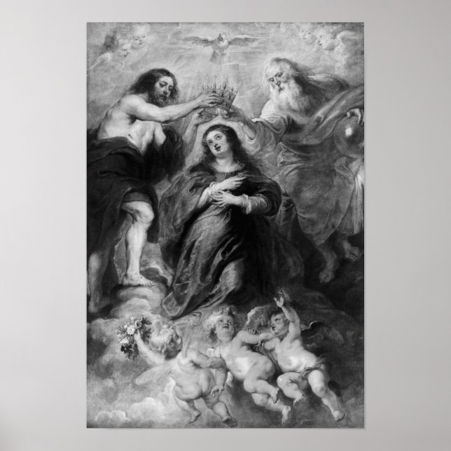 Coronation of the Virgin Mary Poster (Front)