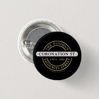 Coronation Street - Logo Button