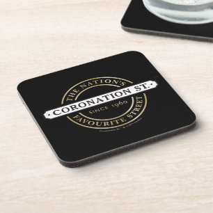 Coronation Street - Logo Coaster Set