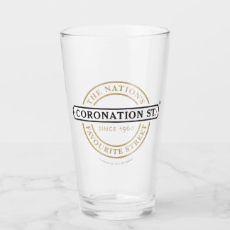 Coronation Street - Logo Glass