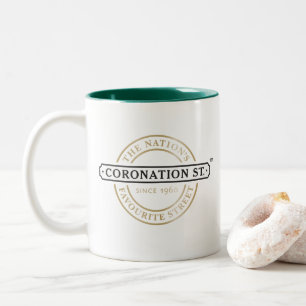 Coronation Street - Logo Two-Tone Coffee Mug