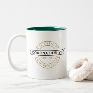 Coronation Street - Logo Two-Tone Coffee Mug