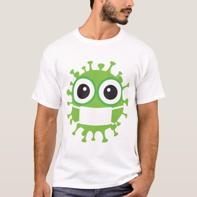 Coronavirus émoticon T-shirt (Devant)