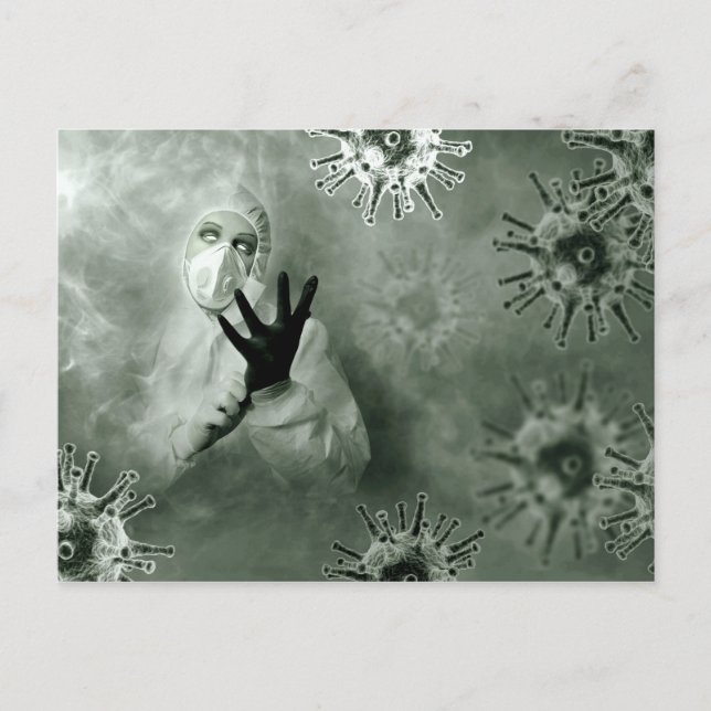 Coronavirus Nurse Postcard (Front)