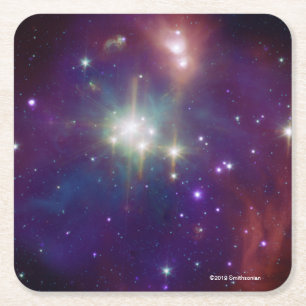 Coronet Cluster Square Paper Coaster