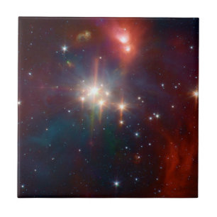 Coronet infrared star cluster NASA Tile