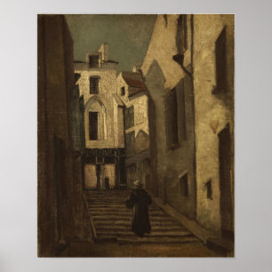 Corot - Barbershop Cat Poster