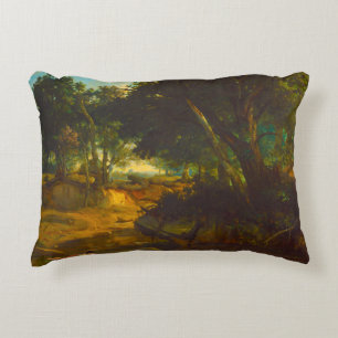 Corot Forest of Fontainbleau Accent Pillow
