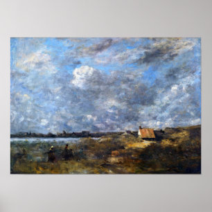 Corot - The Gust of Wind Poster