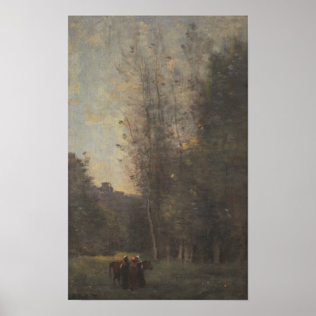 Corot - The Little Sleeper Poster (Front)
