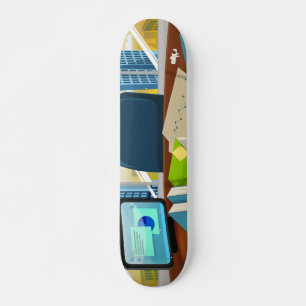 Corporate Bankers Office Skateboard