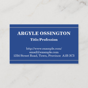 Corporate & Basic Professional Business Card