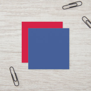 Corporate Blue + Cartes Carrées Crème – Personnali