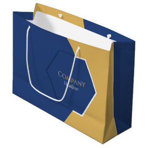 Corporate Blue Gift Bag