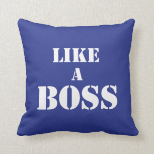 Corporate Boss Throw Pillow