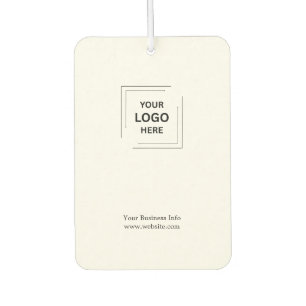 Corporate Branding   Logo Business Minimal Clean Air Freshener