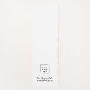 Corporate Branding   Logo Business Minimal Simple  Yoga Mat