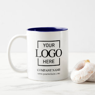 Corporate Branding & Promotional Gift for Company  Two-Tone Coffee Mug
