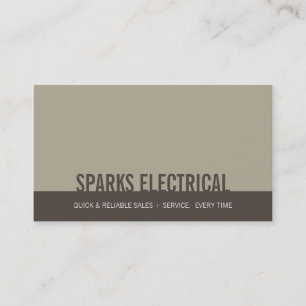 CORPORATE BUSINESS CARD :: bold block 11L