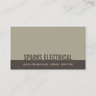 CORPORATE BUSINESS CARD :: bold block 11L