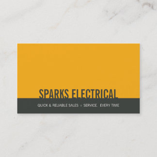 CORPORATE BUSINESS CARD :: bold block 1L