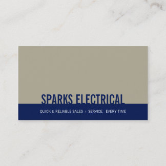 CORPORATE BUSINESS CARD :: bold block 2L