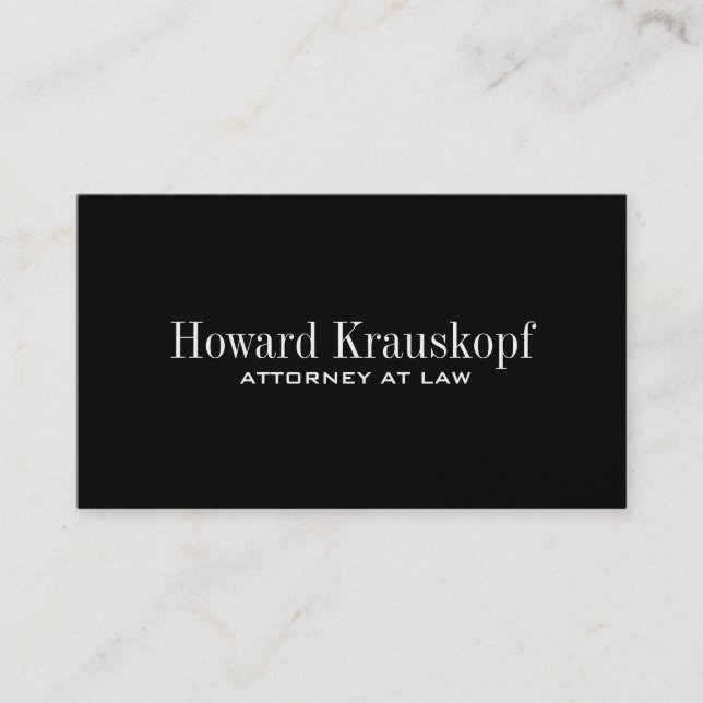 Corporate Business Cards (Front)