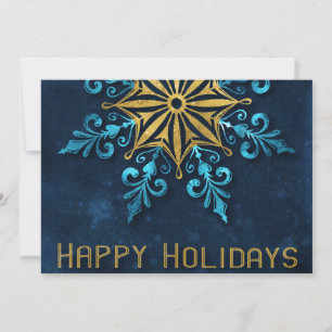 Corporate Business Company Holiday Modern Card