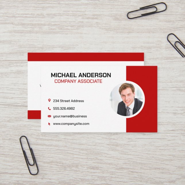 Corporate | Business Professional Card (Front/Back In Situ)