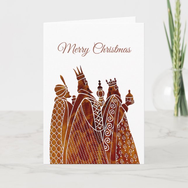Corporate Christmas Card with Three Wisemen (Front)
