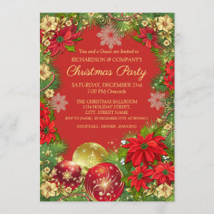 Corporate Christmas Party Invitation