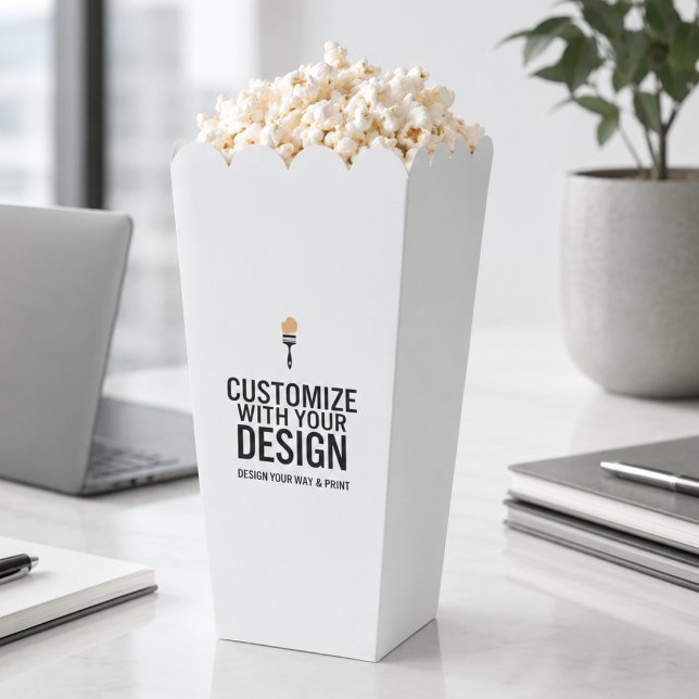Corporate Customized Personalized Popcorn Favor Box (Creator Uploaded)