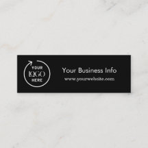 Corporate Drink Voucher | Minimalist Black