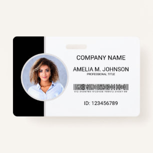 Corporate Employee Photo ID Badge