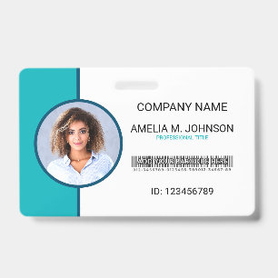 Corporate Employee Photo ID Badge