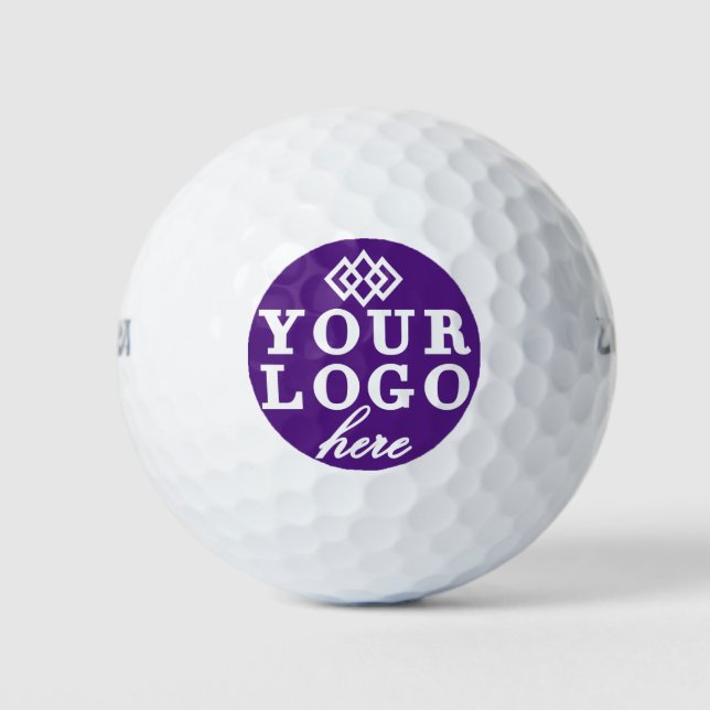 Corporate Event Business Your Logo Here Golf Balls (Front)