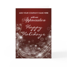 Corporate - Happy Holidays - With Our Appreciation