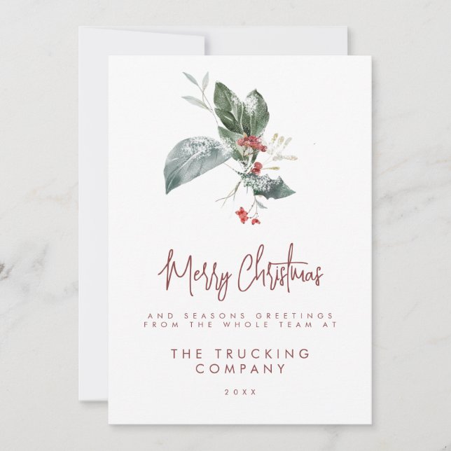 Corporate Holiday Cards (Front)