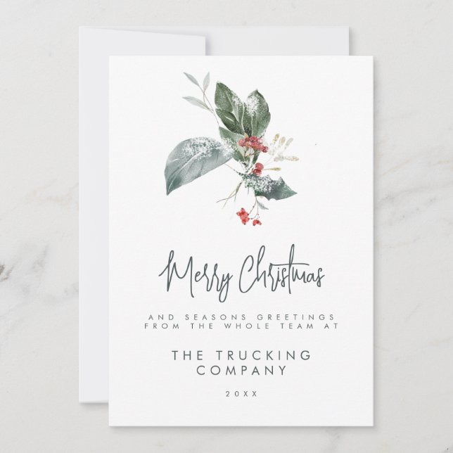 Corporate Holiday Cards (Front)