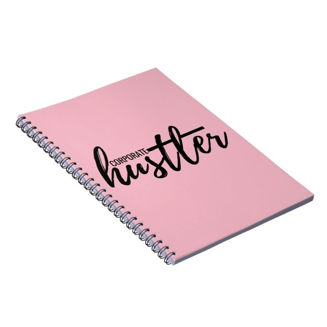 Corporate Hustler Notebook (Right Side)