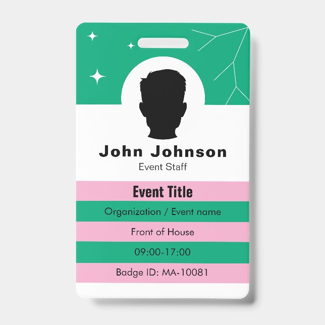 Corporate ID Badge (Front)