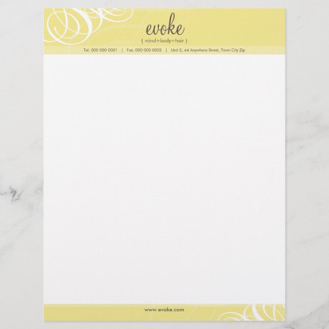 CORPORATE LETTERHEAD :: designer vogue 3 (Front)