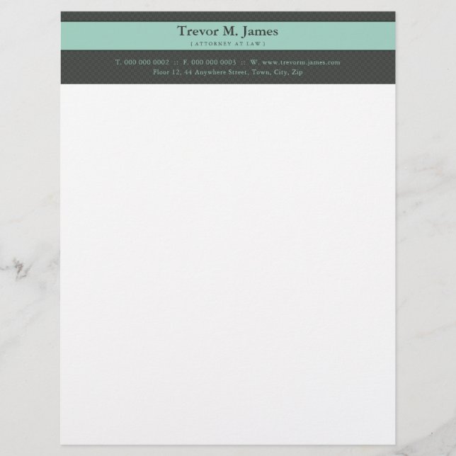 CORPORATE LETTERHEAD :: stately 2 (Front)