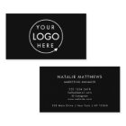 Corporate Logo | Black Minimalist Professional