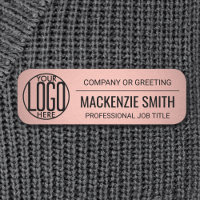 Corporate Logo Pink Colour Printed Plastic Employe